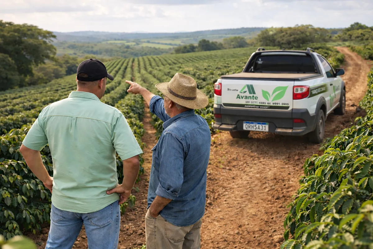 Avante Agrícola - Equipe no campo